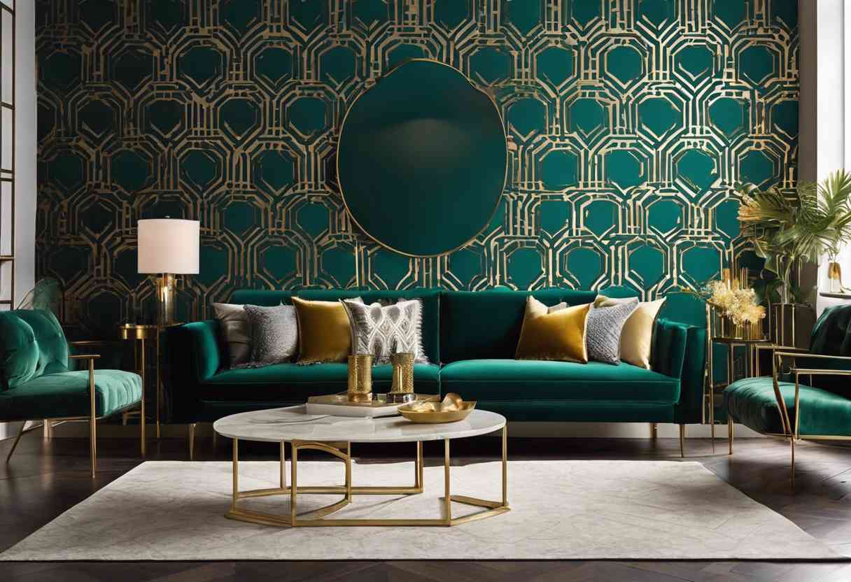Top Living Room Wallpaper Trends for 2024: Unique Patterns to Transform ...